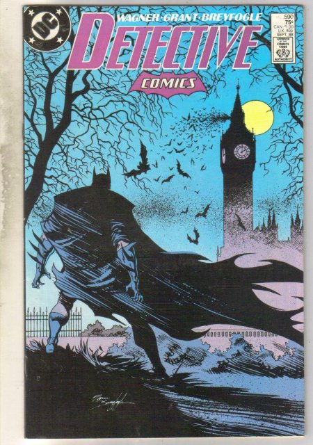 Detective Comics #590 comic book near mint 9.4