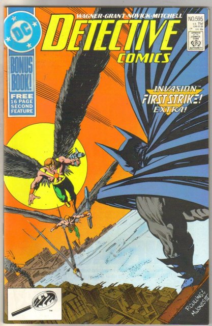 Detective Comics #595 comic book mint 9.8