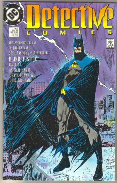 Detective Comics #600 comic book mint 9.8