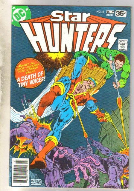 Star Hunters #5 comic book very fine 8.0