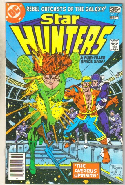Star Hunters #6 comic book fine 6.0