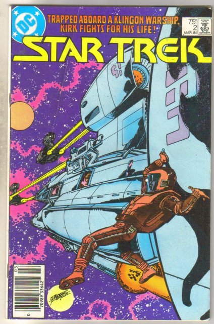 Star Trek #2 comic book very good 4.0