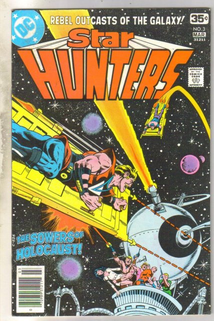 Star Hunters #3 comic book near mint 9.4