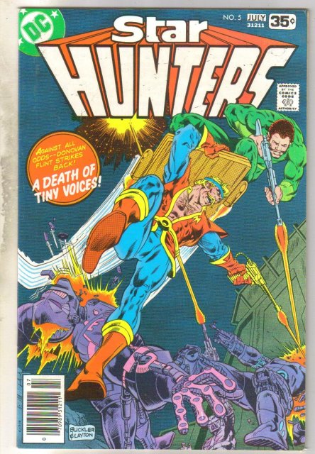 Star Hunters #5 comic book near mint 9.4