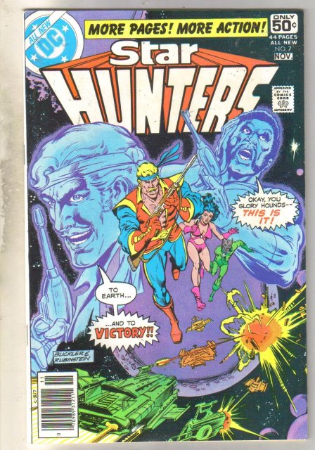 Star Hunters #7 comic book near mint 9.4
