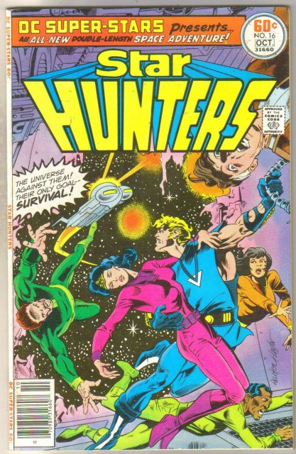 DC Super Stars Star Hunters #16 comic book very fine 8.0