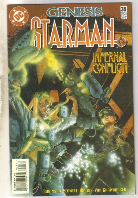 Starman #35 comic book near mint 9.4