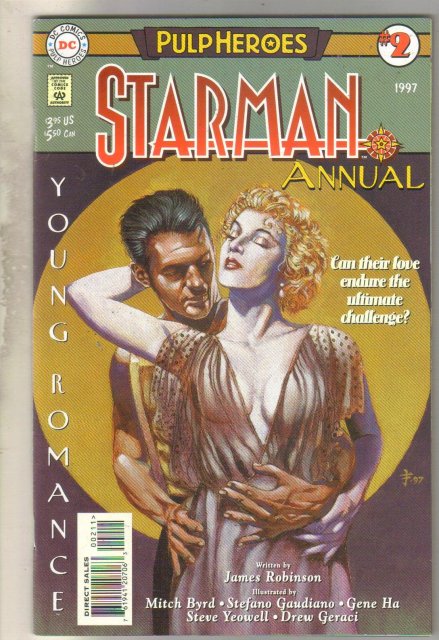 Starman Annual #2 comic book near mint 9.4