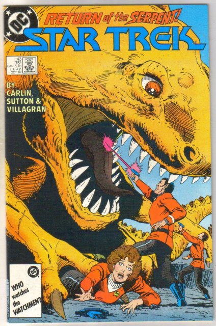 Star Trek #43 comic book near mint 9.4