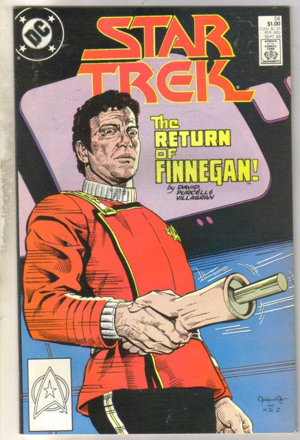 Star Trek #54 comic book near mint 9.4
