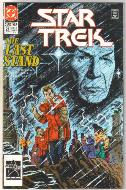 Star Trek #21 comic book near mint 9.4