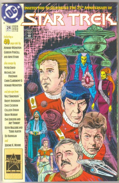 Star Trek #24 comic book near mint 9.4