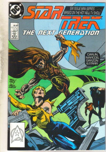Star Trek The Next Generation #4 comic book near mint 9.4