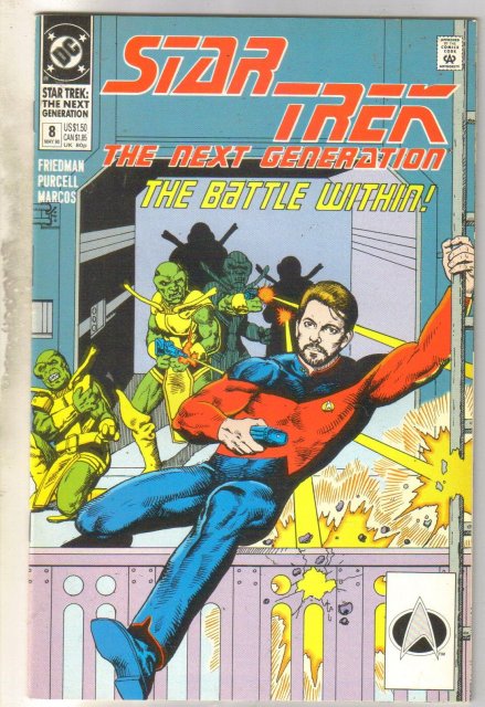 Star Trek The Next Generation #8 comic book near mint 9.4