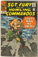 Sgt. Fury and his Howling Commandos #25 comic book good plus 2.5