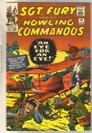 Sgt. Fury and his Howling Commandos #19 comic book fine 6.0