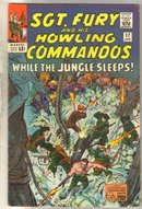 Sgt. Fury and his Howling Commandos #17 comic book fine 6.0