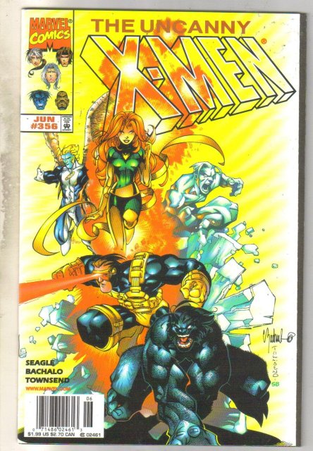 Uncanny X-men #356 comic book near mint 9.4