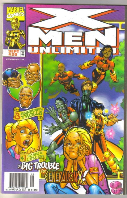 X-men Unlimited #20 comic book mint 9.8