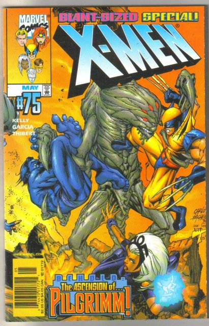 X-men #75 comic book near mint 9.4
