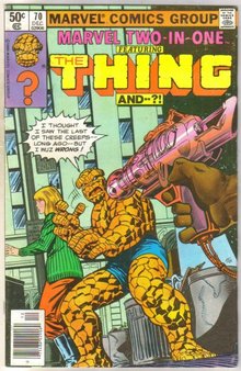 Marvel Two-In-One #70 comic book near mint 9.4