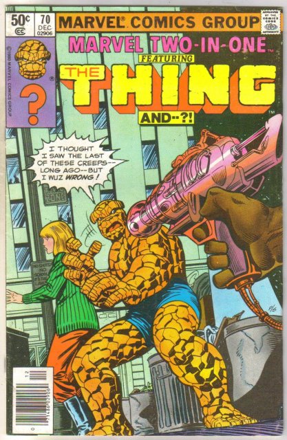 Marvel Two-In-One #70 comic book near mint 9.4