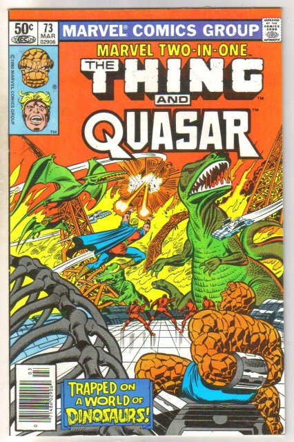Marvel Two-In-One #73 comic book near mint 9.4