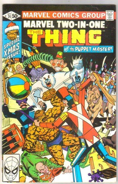 Marvel Two-In-One #74 comic book near mint 9.4