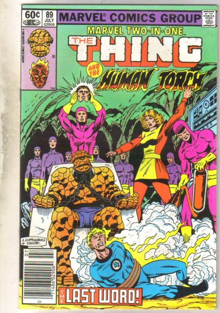 Marvel Two-In-One #89 comic book near mint 9.4