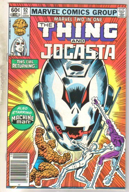 Marvel Two-In-One #92 Jocasta comic book mint 9.8