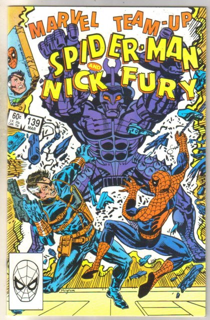 Marvel Team-Up #139 Nick Fury comic book near mint 9.4