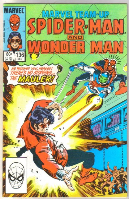 Marvel Team-Up #136 Wonder Man comic book near mint 9.4