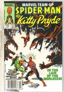 Marvel Team-Up #135 Kitty Pryde comic book near mint 9.4