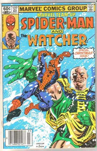 Marvel Team-Up #127 Watcher comic book near mint 9.4
