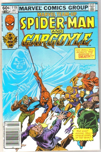 Marvel Team-Up #119 Gargoyle comic book near mint 9.4