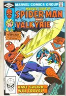Marvel Team-Up #116 Valkyrie comic book near mint 9.4