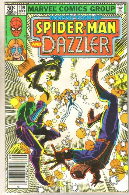 Marvel Team-Up #109 Dazzler comic book very good 4.0