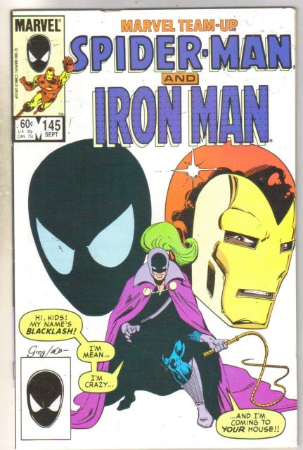 Marvel Team-Up #145 Iron Man comic book near mint 9.4