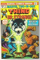 Marvel Two-In-One #6 Dr. Strange comic book very fine 8.0