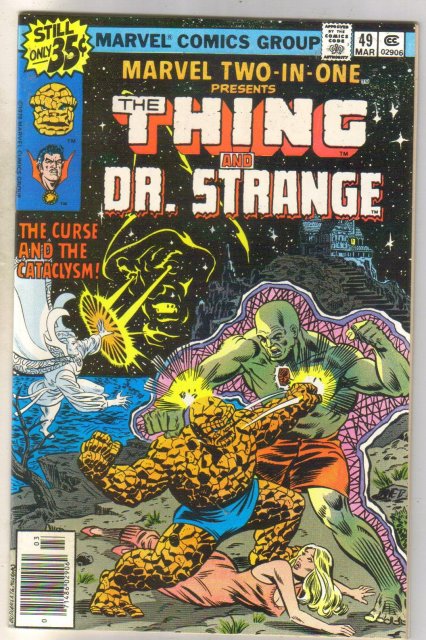 Marvel Two-In-One #49 Dr. Strange comic book mint 9.8