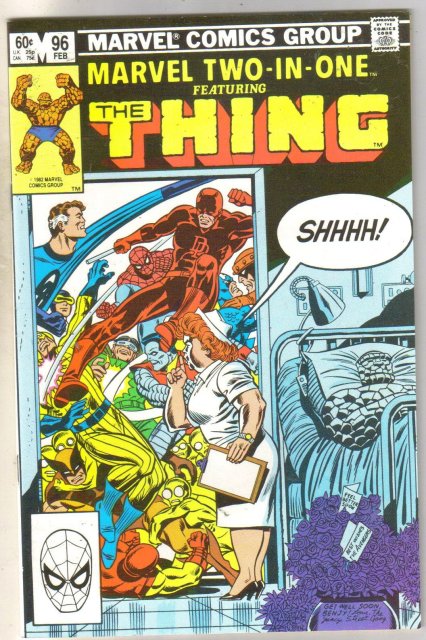 Marvel Two-In-One #96 Daredevil comic book mint 9.8