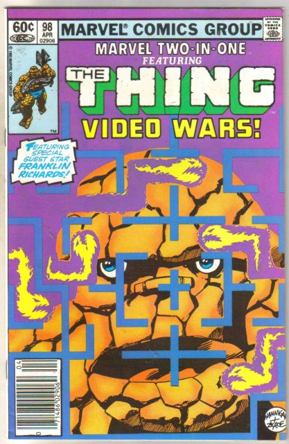 Marvel Two-In-One #98 Video Wars comic book mint 9.8