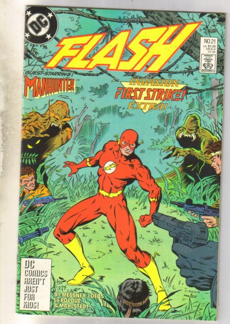 Flash #21 comic book near mint 9.4