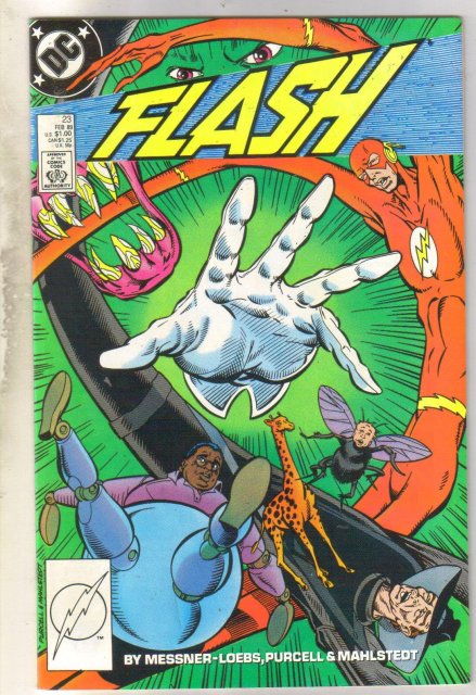 Flash #23 comic book near mint 9.4