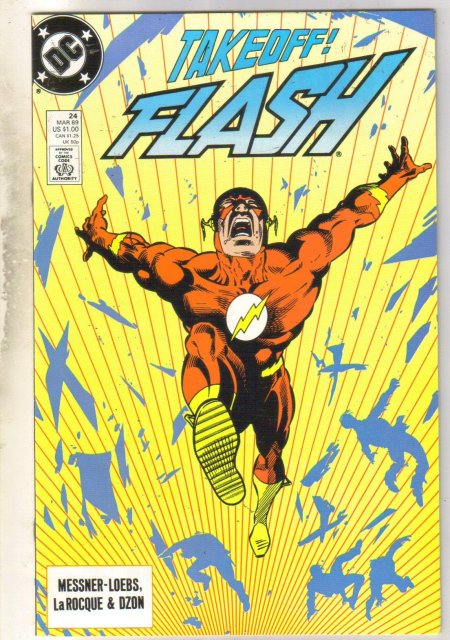 Flash #24 comic book near mint 9.4
