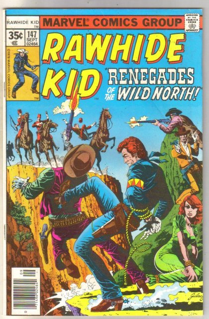 Rawhide Kid #147 comic book very good/fine 5.0