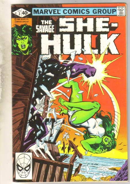 Savage She-Hulk #3 comic book fine/very fine 7.0