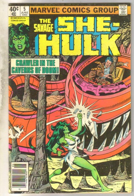 Savage She-Hulk #5 comic book fine/very fine 7.0