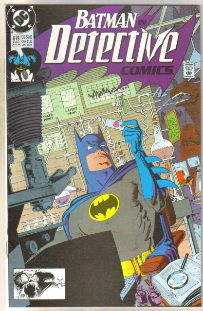 Detective Comics #619 comic book near mint 9.4