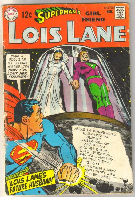 Superman's Girlfriend Lois Lane #90 comic book very good 4.0